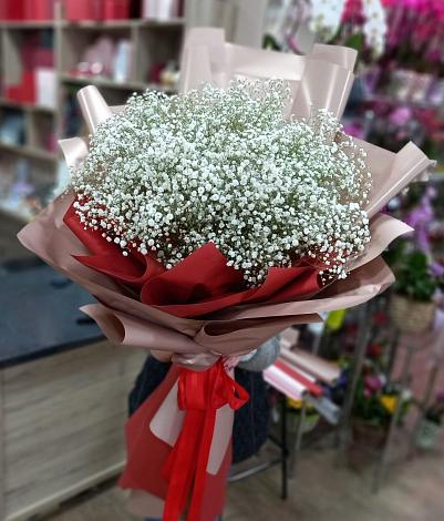 Букет цветов из: Гипсофила в Заветном