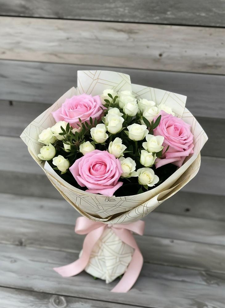 Букет цветов из: Розы в Заветном