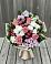 Букет цветов из: Альстромерии, Гвоздики, Розы и Хризантемы в Заветном
