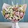 Букет цветов из: Альстромерии и Розы в Заветном