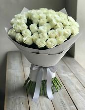 Букет 35 Белых роз #REPLACE_PRED# Заветном