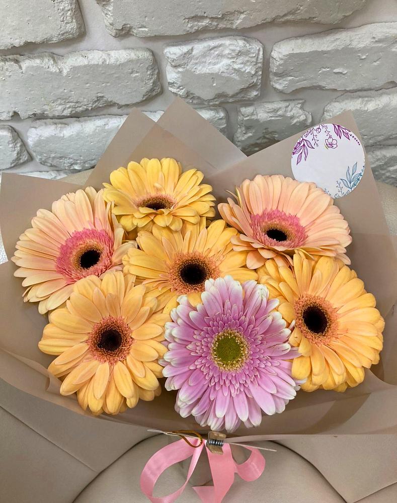 Букет цветов из: Герберы в Заветном