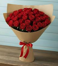 Букет Красные розы Милано в Заветном