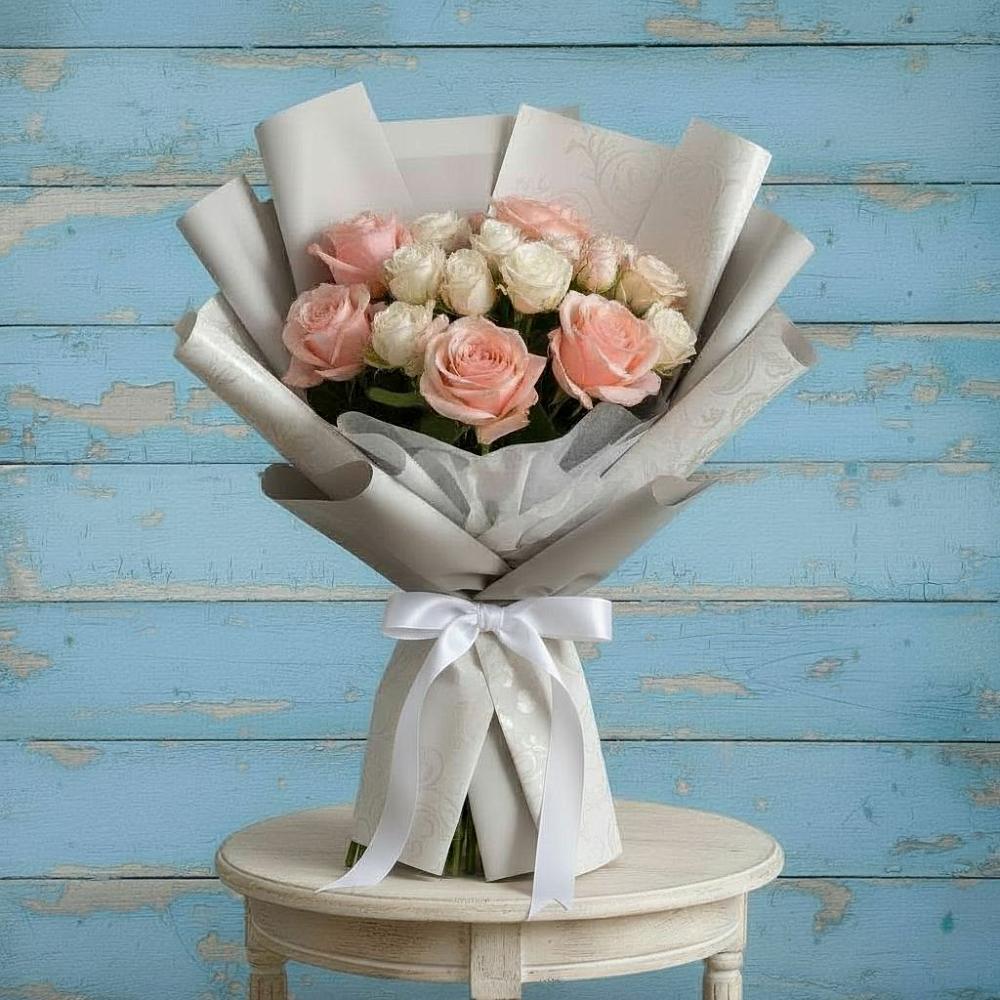 Букет цветов из: Розы в Заветном