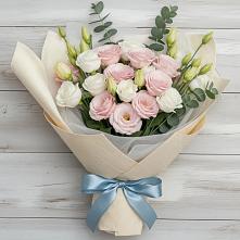 Букет цветов из:  Лизиантусы #REPLACE_PRED# Заветном