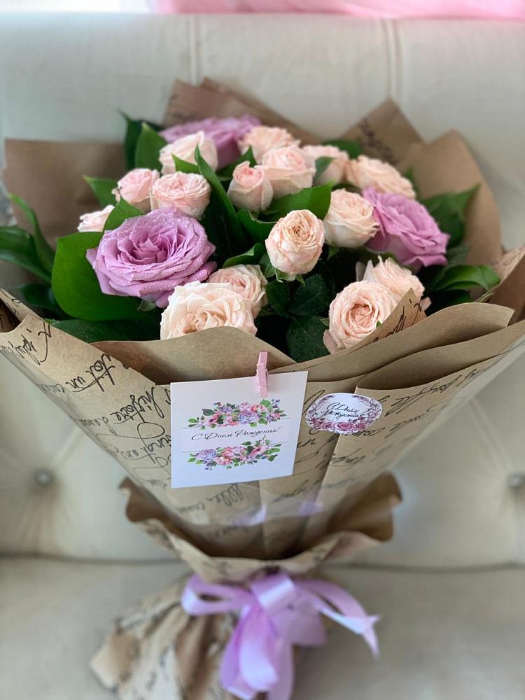 Букет цветов из: Розы в Заветном