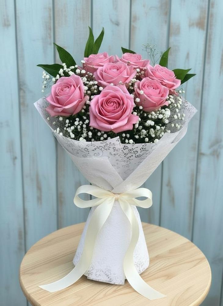 Букет цветов из: Розы в Заветном