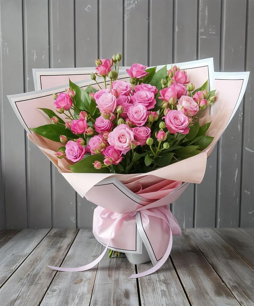 Букет Розовый кустик в Заветном