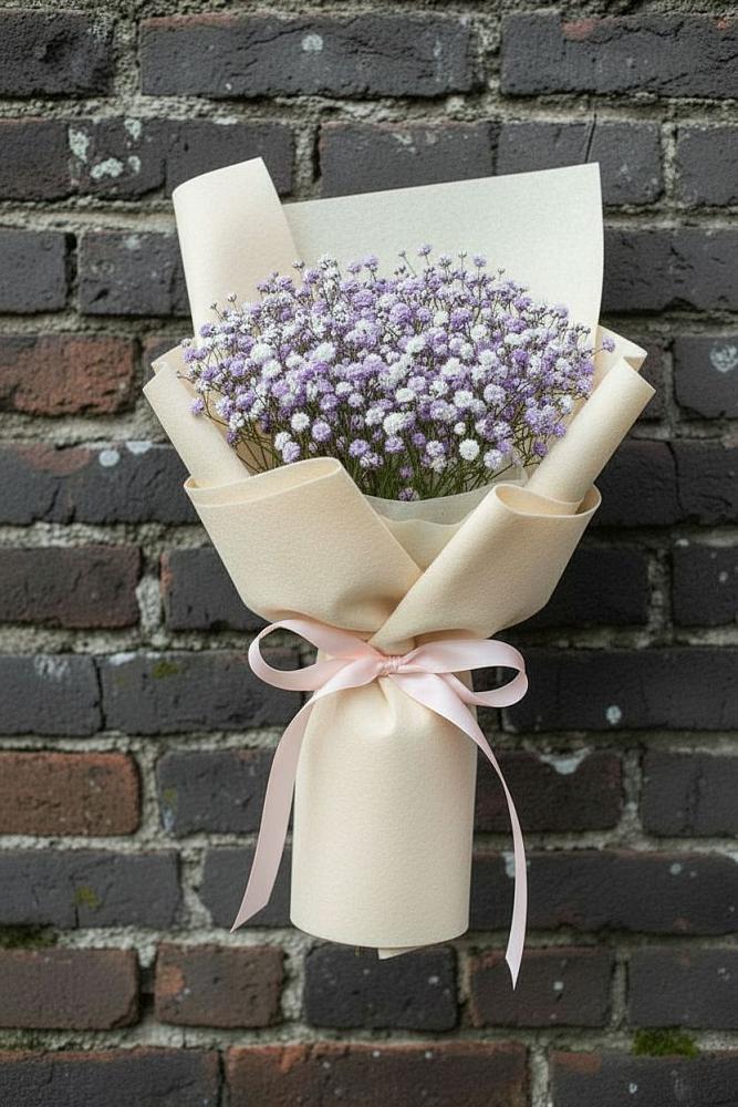 Букет цветов из: Гипсофила в Заветном