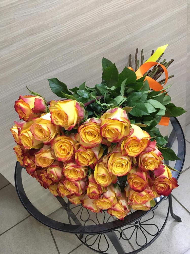 Букет Желтые розы в Заветном