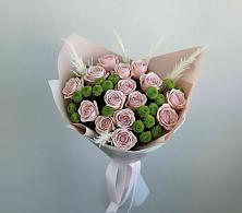 Букет цветов из:  Розы и Хризантемы #REPLACE_PRED# Заветном