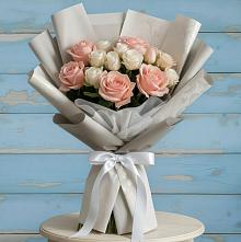 Букет цветов из:  Розы #REPLACE_PRED# Заветном