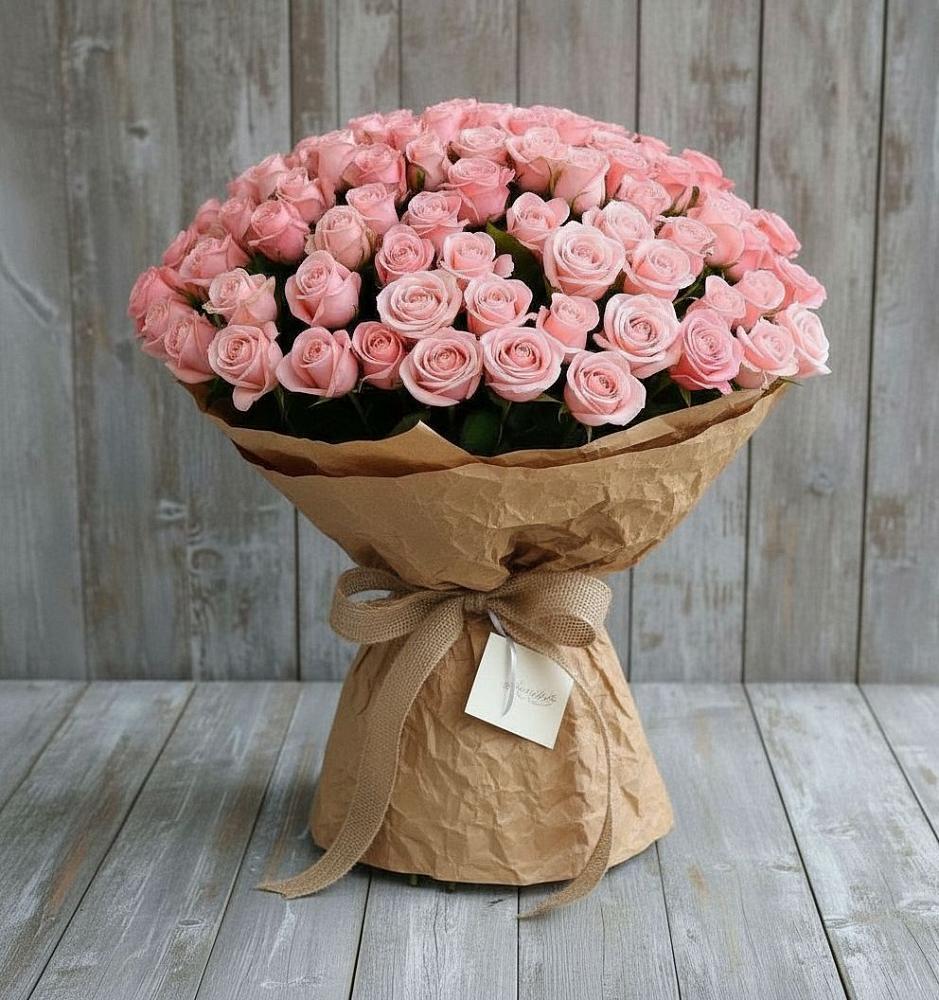 Букет 151 Роза Роуз в Заветном