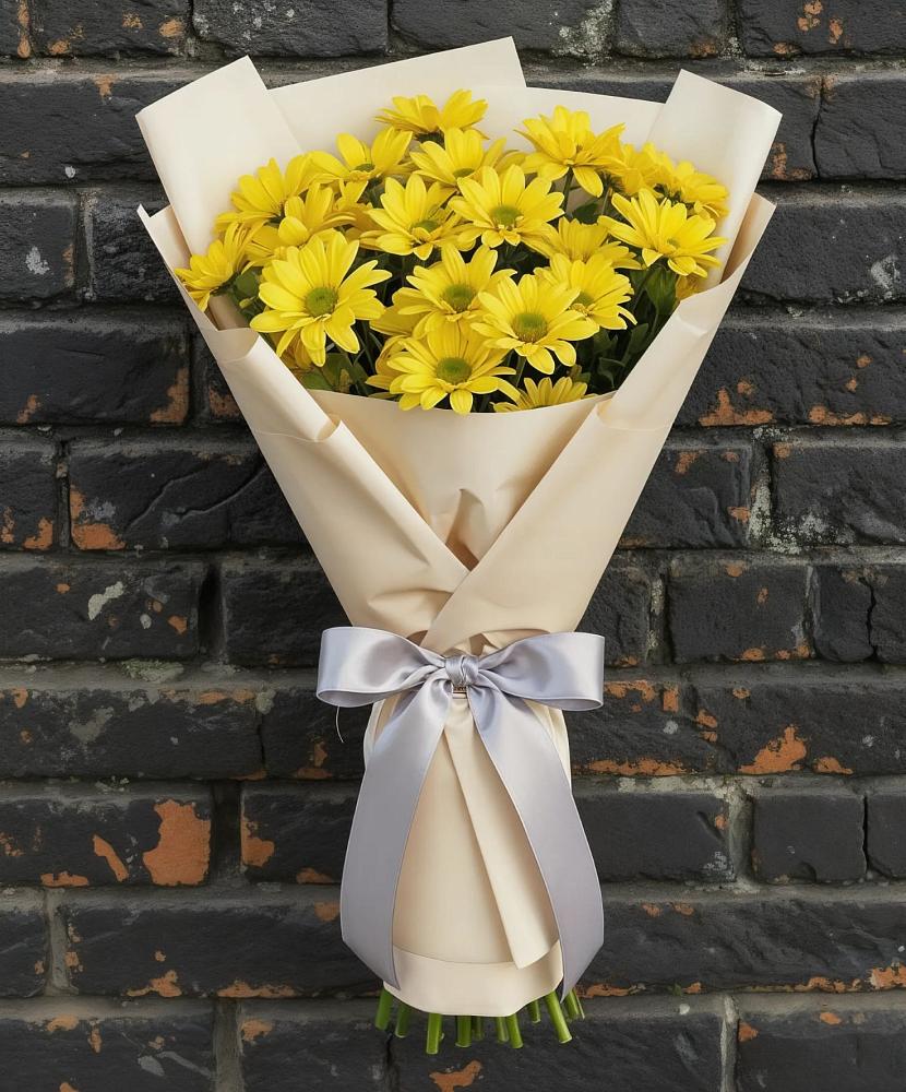 Букет цветов из: Хризантемы в Заветном