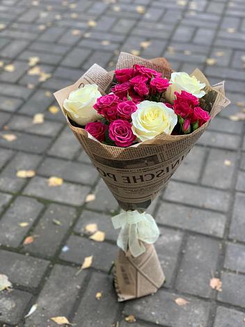 Букет цветов из: Розы в Заветном