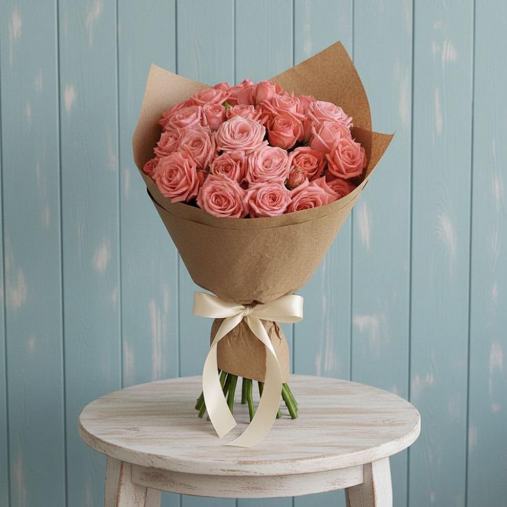 Букет цветов из: Розы в Заветном